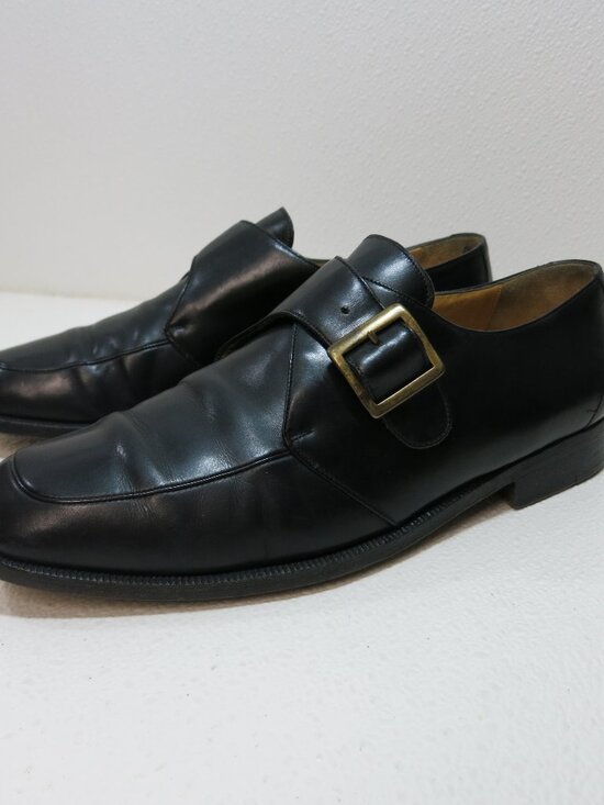 Cole Haan Strap Leather Monk Oxfords Belt Buckle Men\'s Footwear Dress Shoes 9.5 main image 6